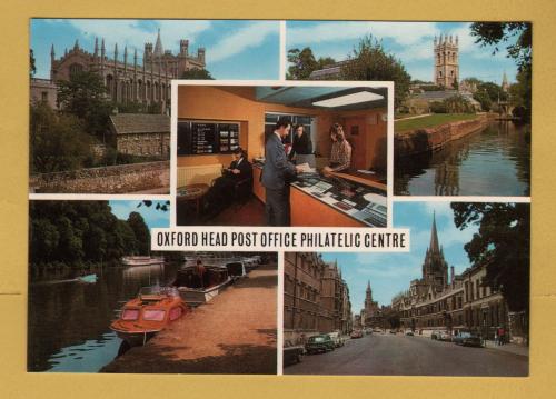 `Oxford Head Post Office Philatelic Centre` - Postally Unused - J.Salmon Postcard.